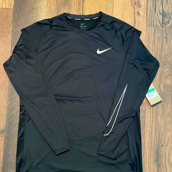 Nike Shirts Nike Pro Dri Fit Long Sleeve Hot Weather Shirt Poshmark